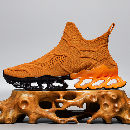 Baskets running homme respirante