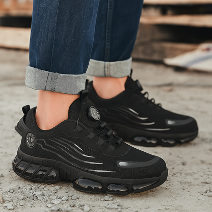 Baskets de sécurité homme renforcée et semelle amortissante antidérapante