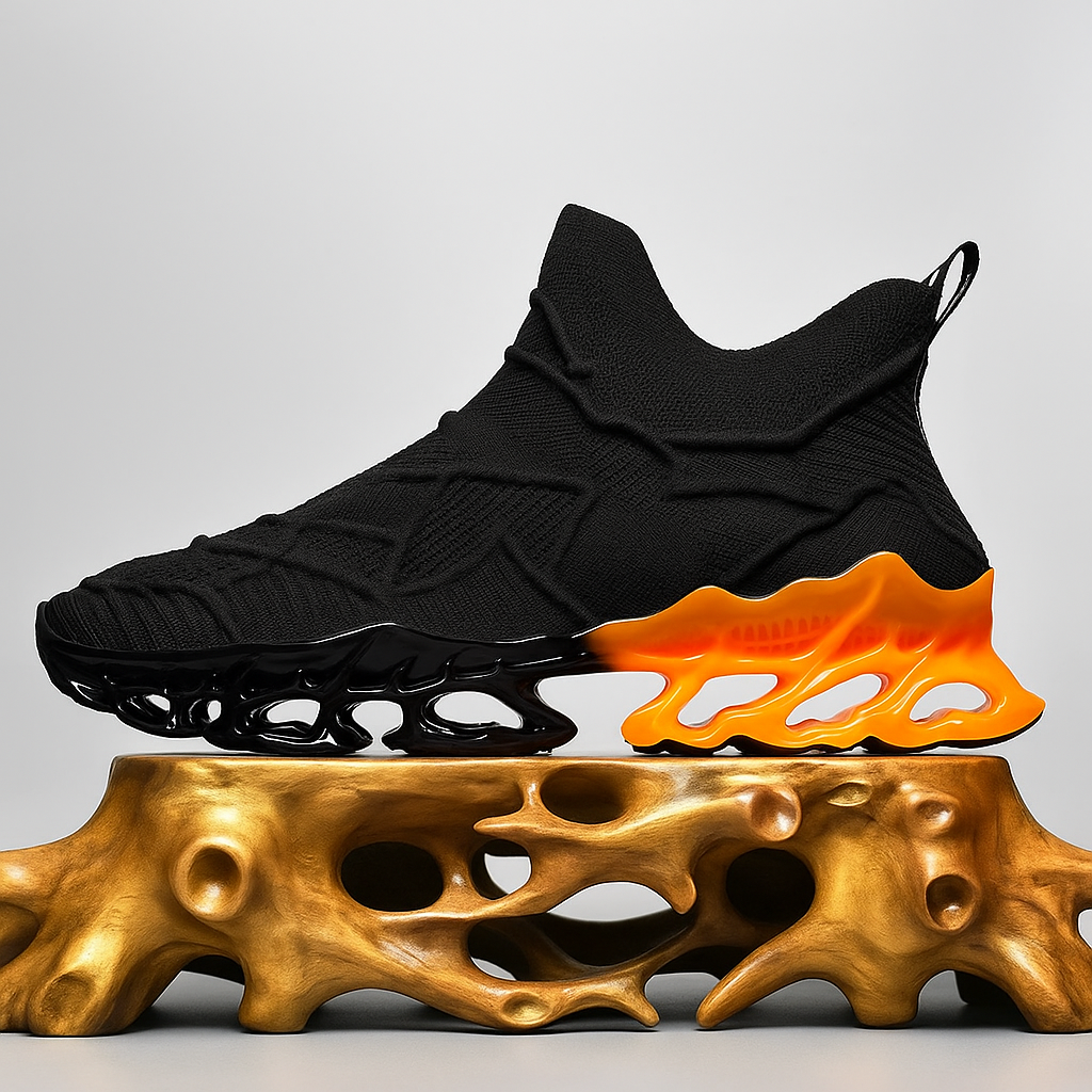 Baskets running homme respirante