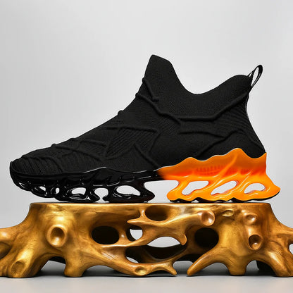 Baskets running homme respirante