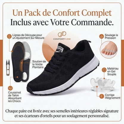 Velane – Baskets Confort Femme