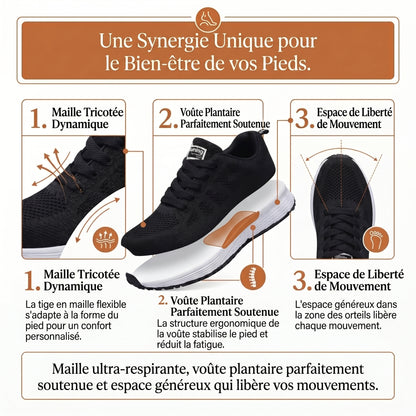 Velane – Baskets Confort Femme