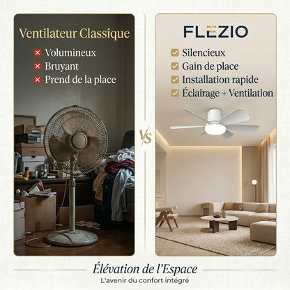 Veltara – Plafonnier Ventilateur LED