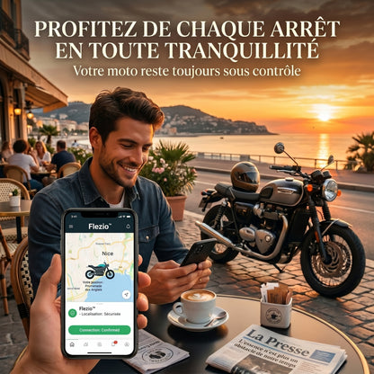 Véloxis – Traceur GPS Moto Sans Abonnement