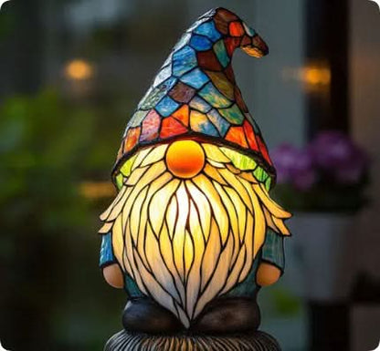 Lumirace – Lampe Décorative Chien Vitrail LED