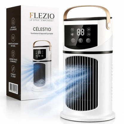 Célestio – Ventilateur Brumisateur Portable