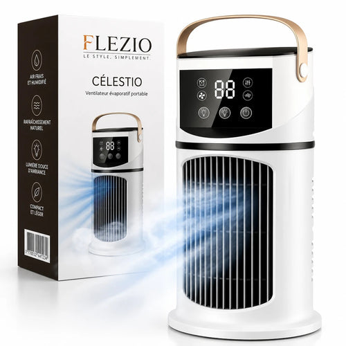 Célestio – Ventilateur Brumisateur Portable
