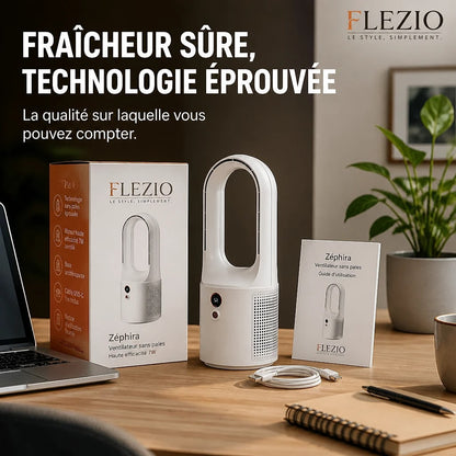 Zéphira – Ventilateur de Bureau Sans Pales