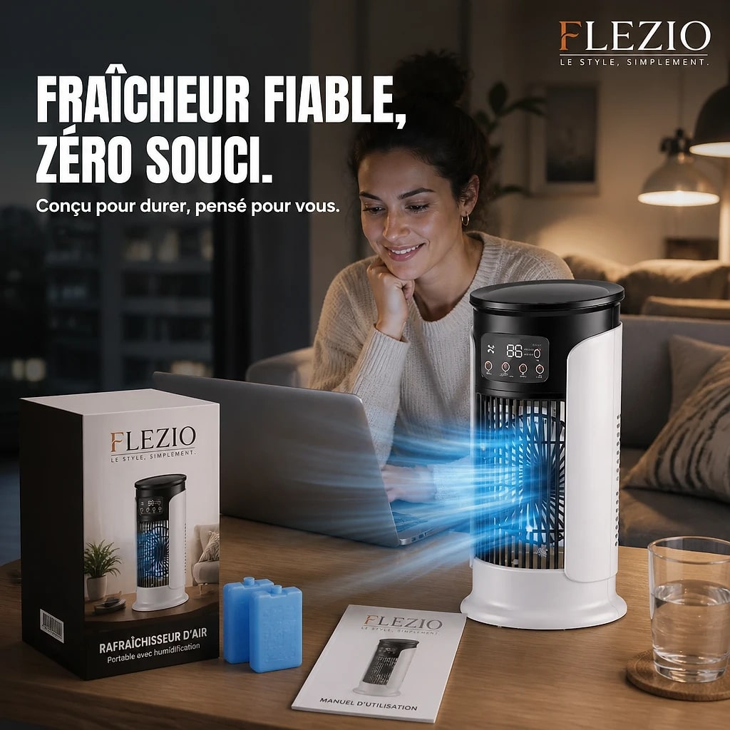 Frescéa – Climatiseur Portable 3-en-1