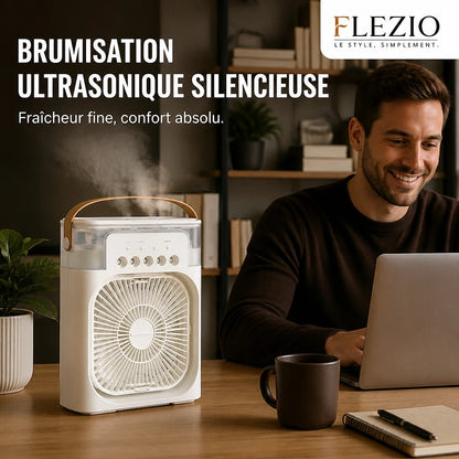 Frazéo – Ventilateur Brumisateur Portable