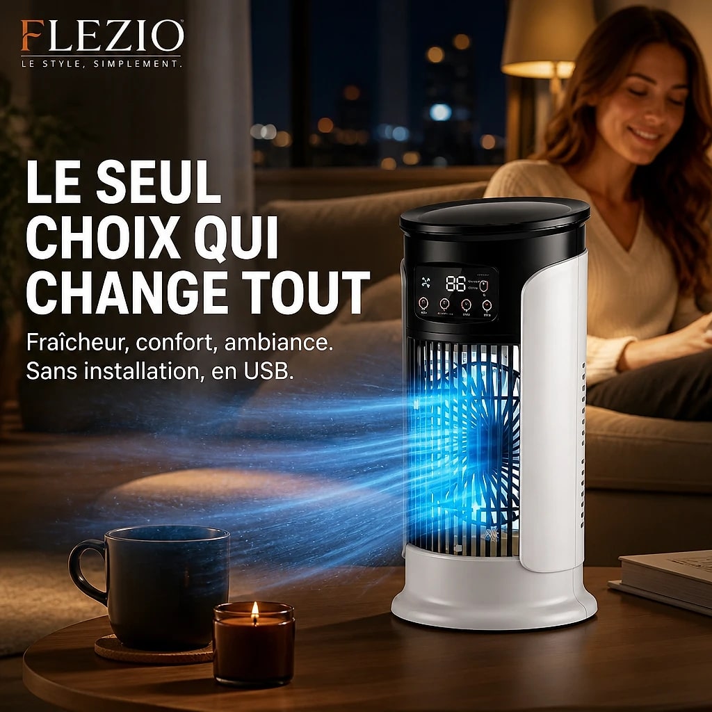 Frescéa – Climatiseur Portable 3-en-1