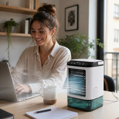 Zelvio – Ventilateur Humidificateur Bureau