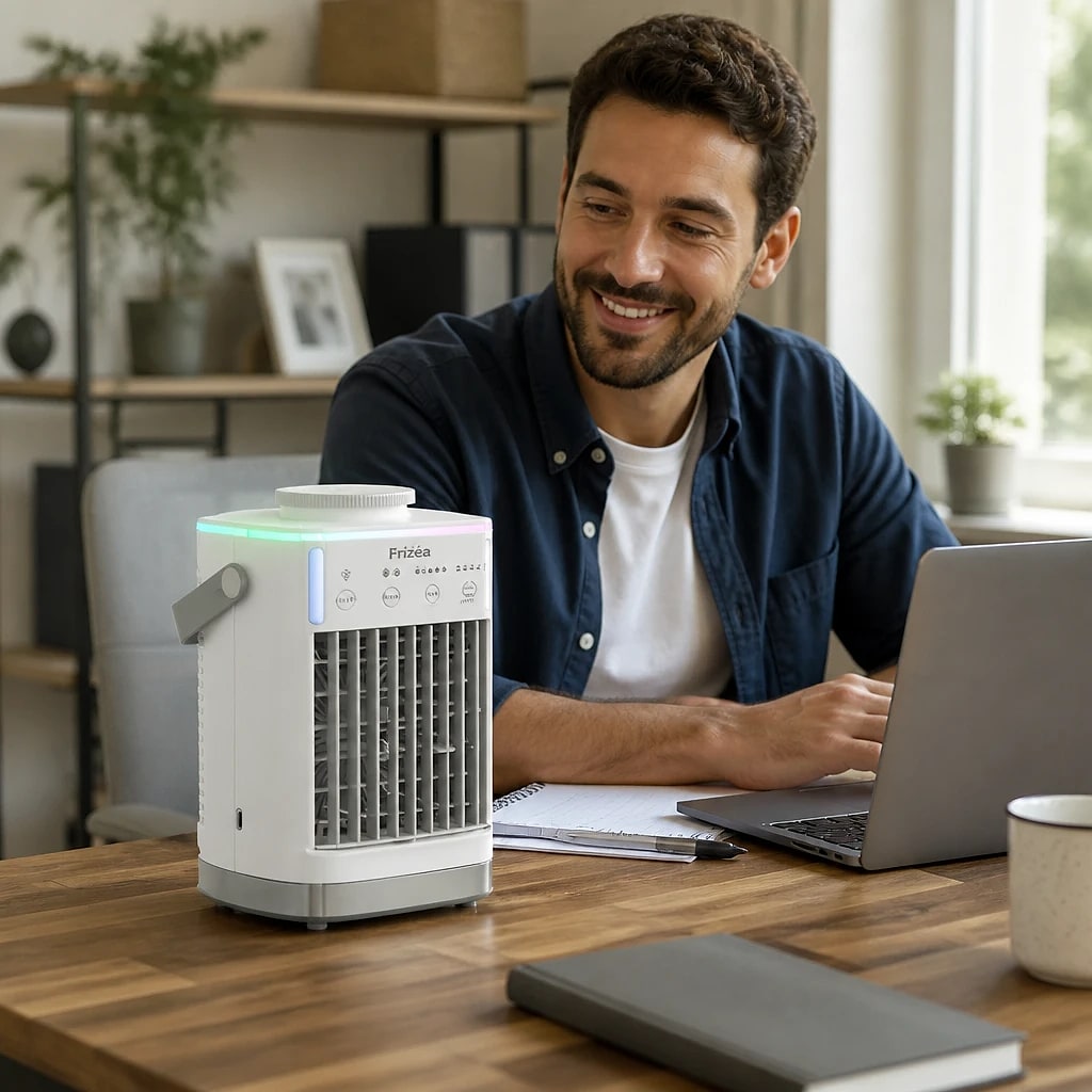 Frizéa – Mini Climatiseur de Bureau