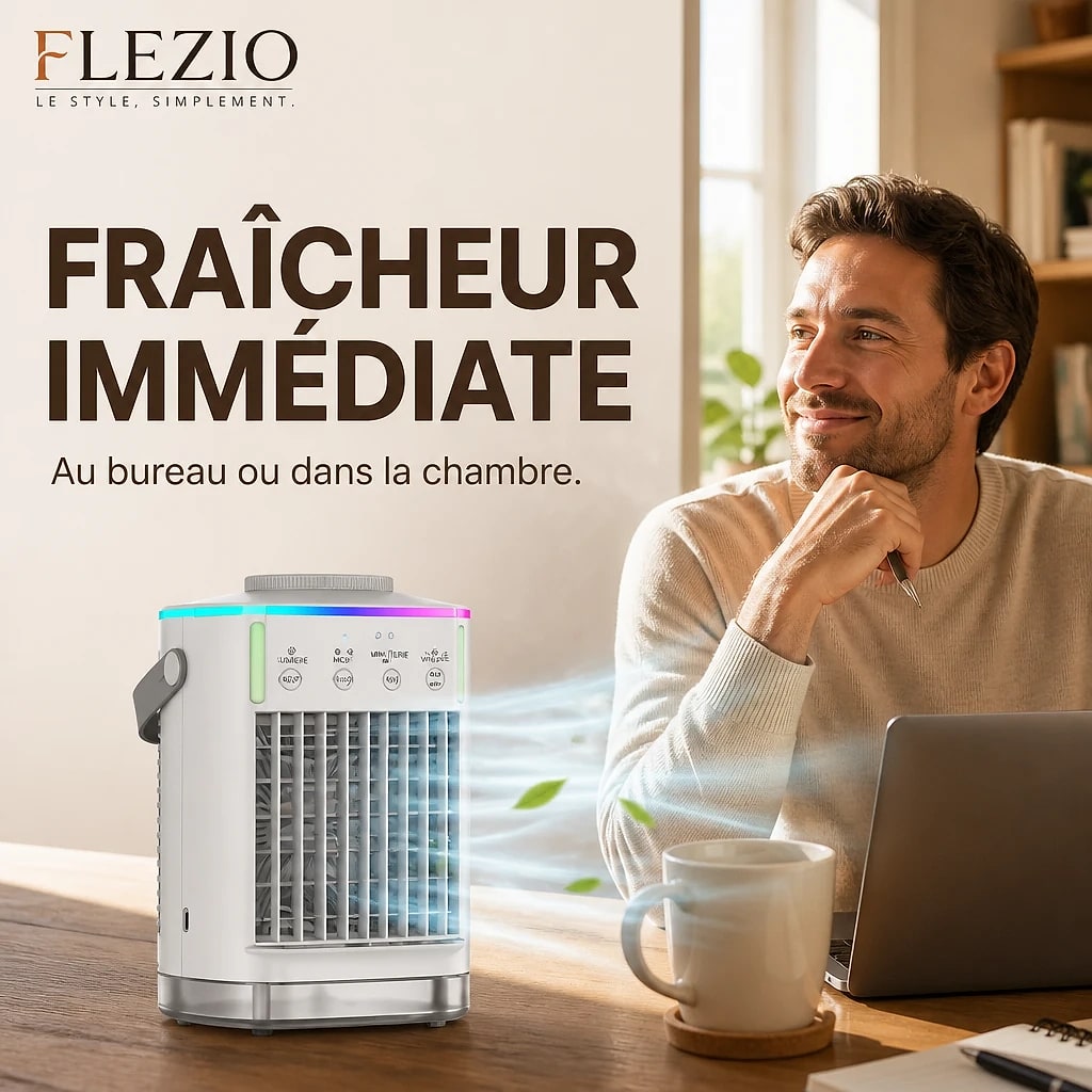 Frizéa – Mini Climatiseur de Bureau