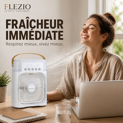 Frazéo – Ventilateur Brumisateur Portable