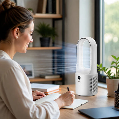Zéphira – Ventilateur de Bureau Sans Pales