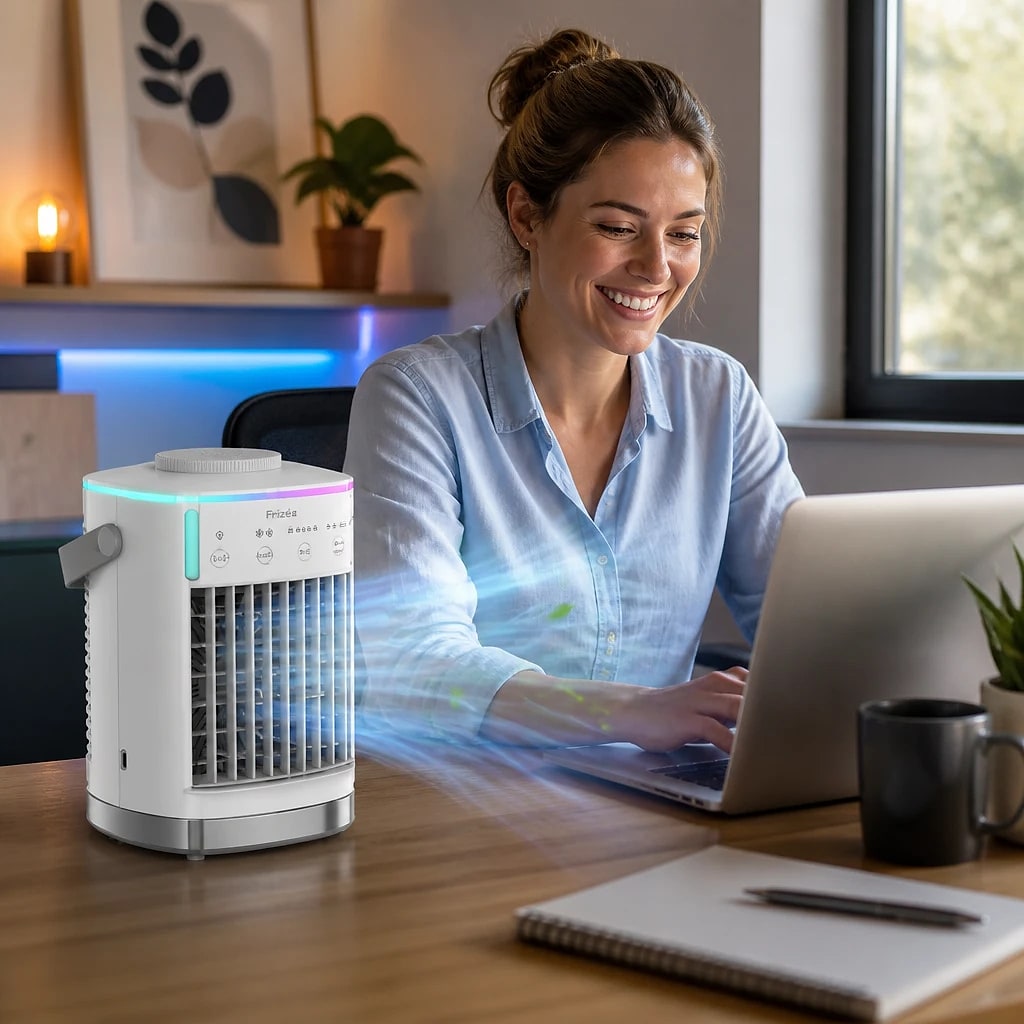 Frizéa – Mini Climatiseur de Bureau