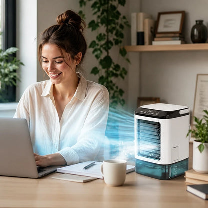 Zelvio – Ventilateur Humidificateur Bureau