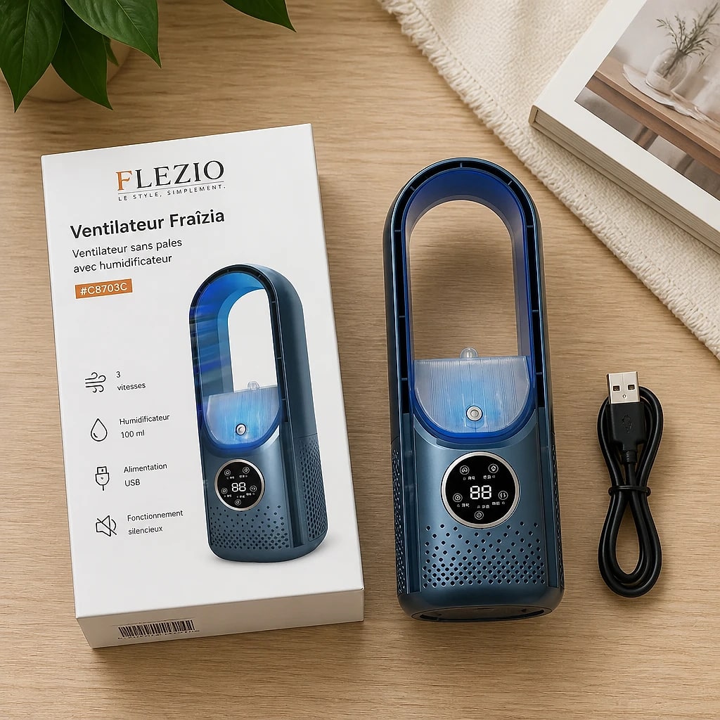 Fraîzia – Ventilateur Sans Pales USB