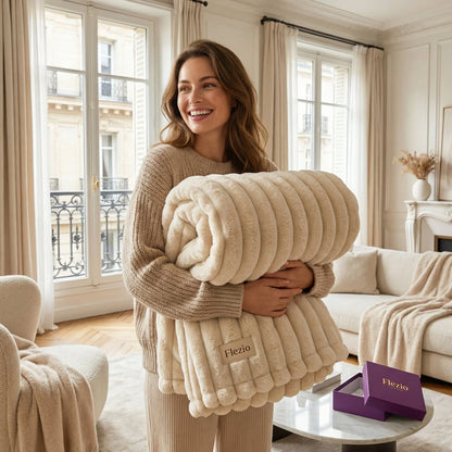 VeloursCloud - Le plaid ultra-douceur pour vos soirées cocooning