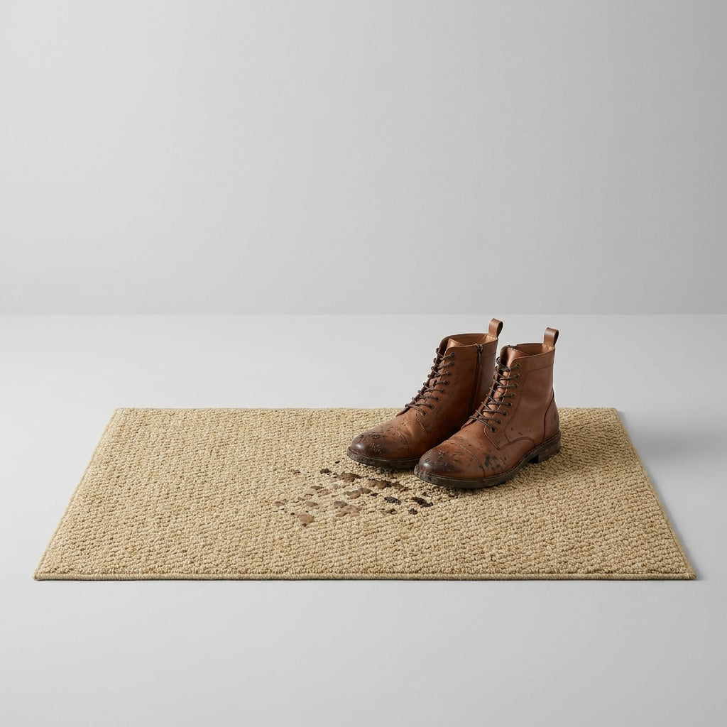 Tapis d'Entrée Intérieur en Polypropylène, Dos Antidérapant