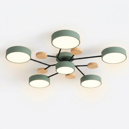 Lumivère – Plafonnier LED Multi-Bras Design