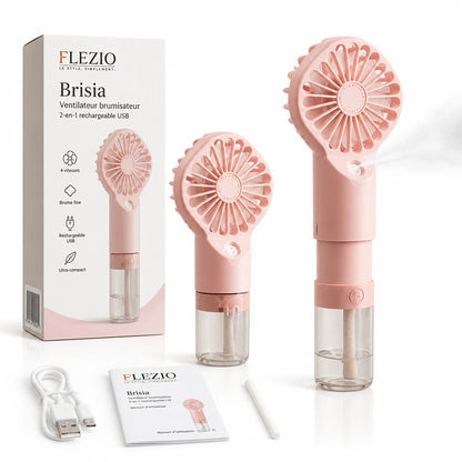 Brisia – Ventilateur Brumisateur Portable