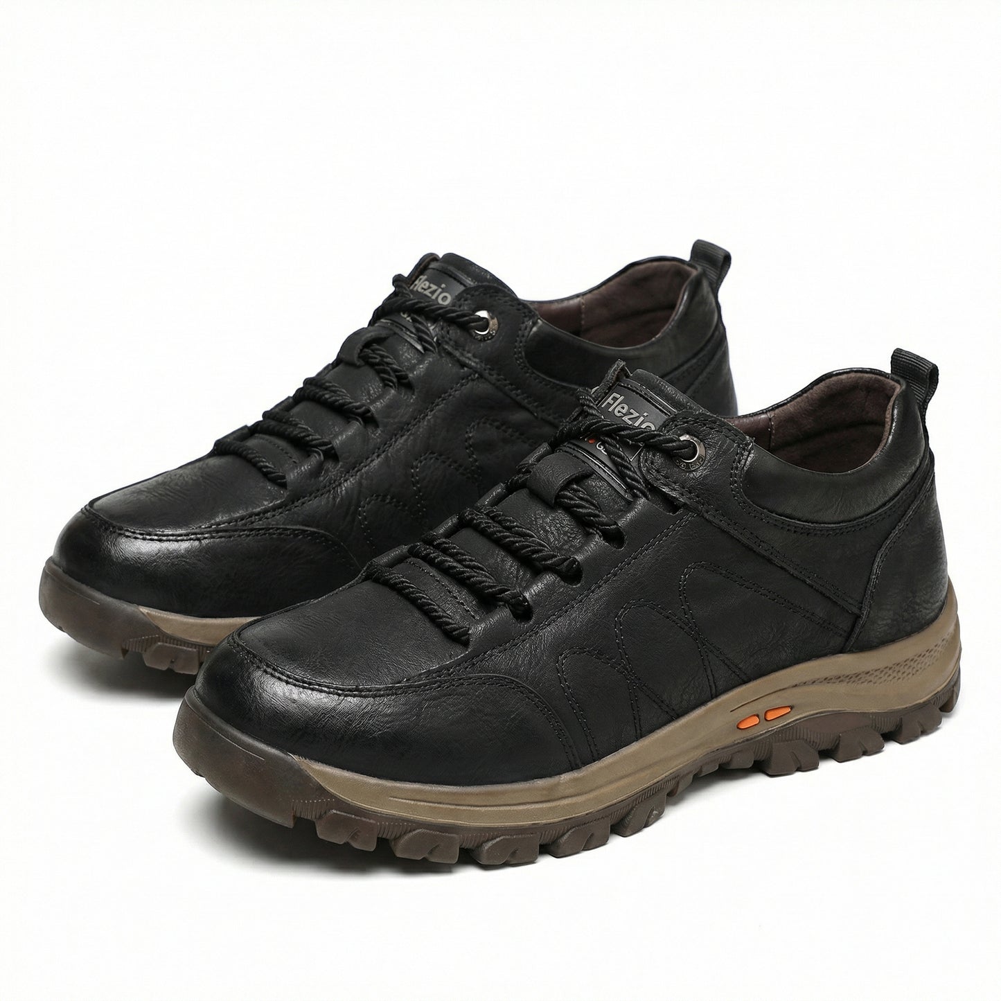 TerraFlex - Chaussures Homme Cuir Confort Randonnée Antidérapantes