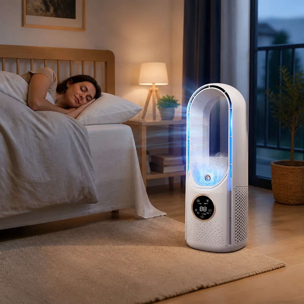 Zéphira – Climatiseur Portable Sans Pales et Silencieux