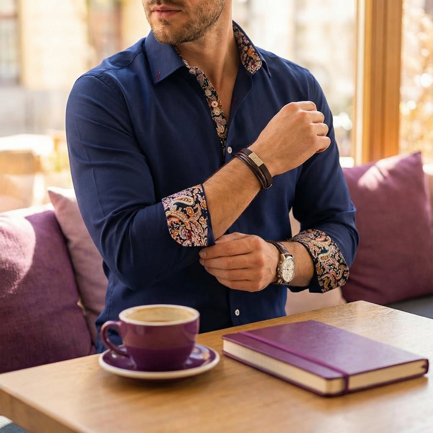 AuraFit Paisley - L'élégance affirmée au quotidien