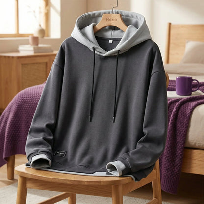 Sweat à Capuche Homme Polyester Séchage Rapide