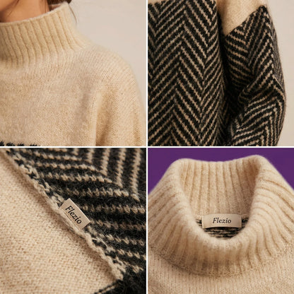 VoraKnit - L'élégance thermique en maille chevron