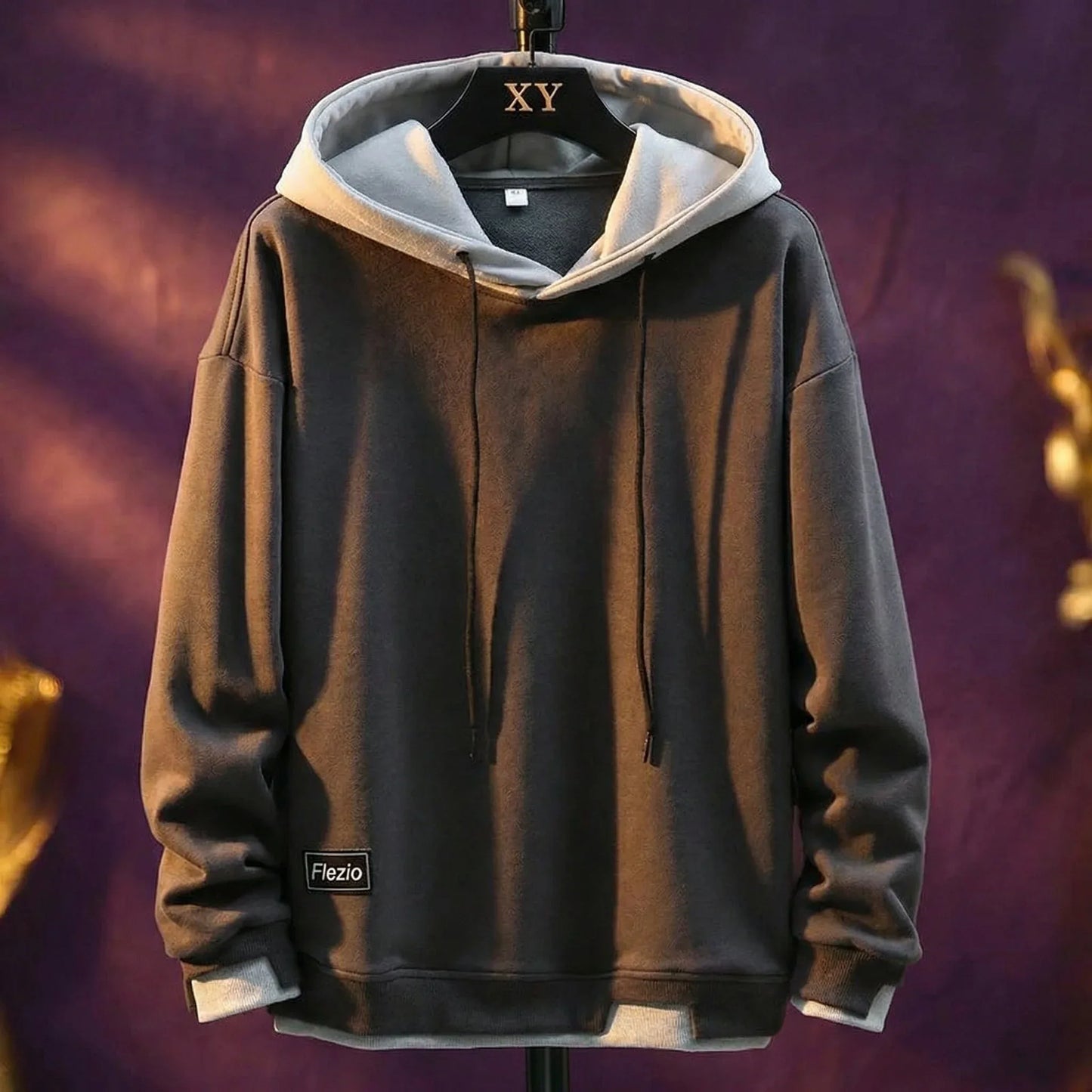 Sweat à Capuche Homme Polyester Séchage Rapide