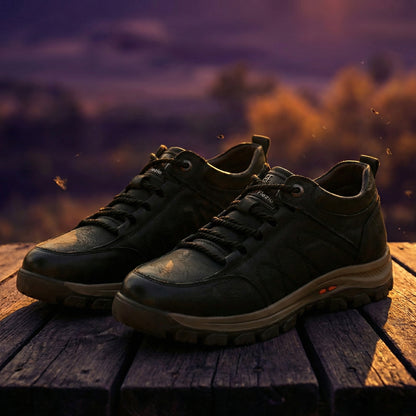 TerraFlex - Chaussures Homme Cuir Confort Randonnée Antidérapantes