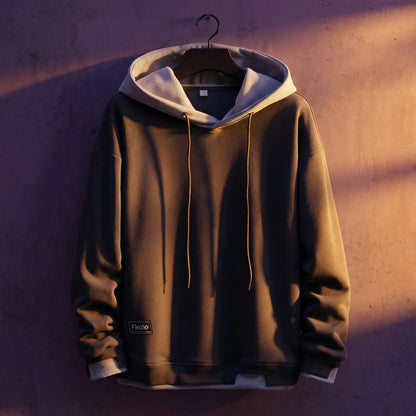 Sweat à Capuche Homme Polyester Séchage Rapide
