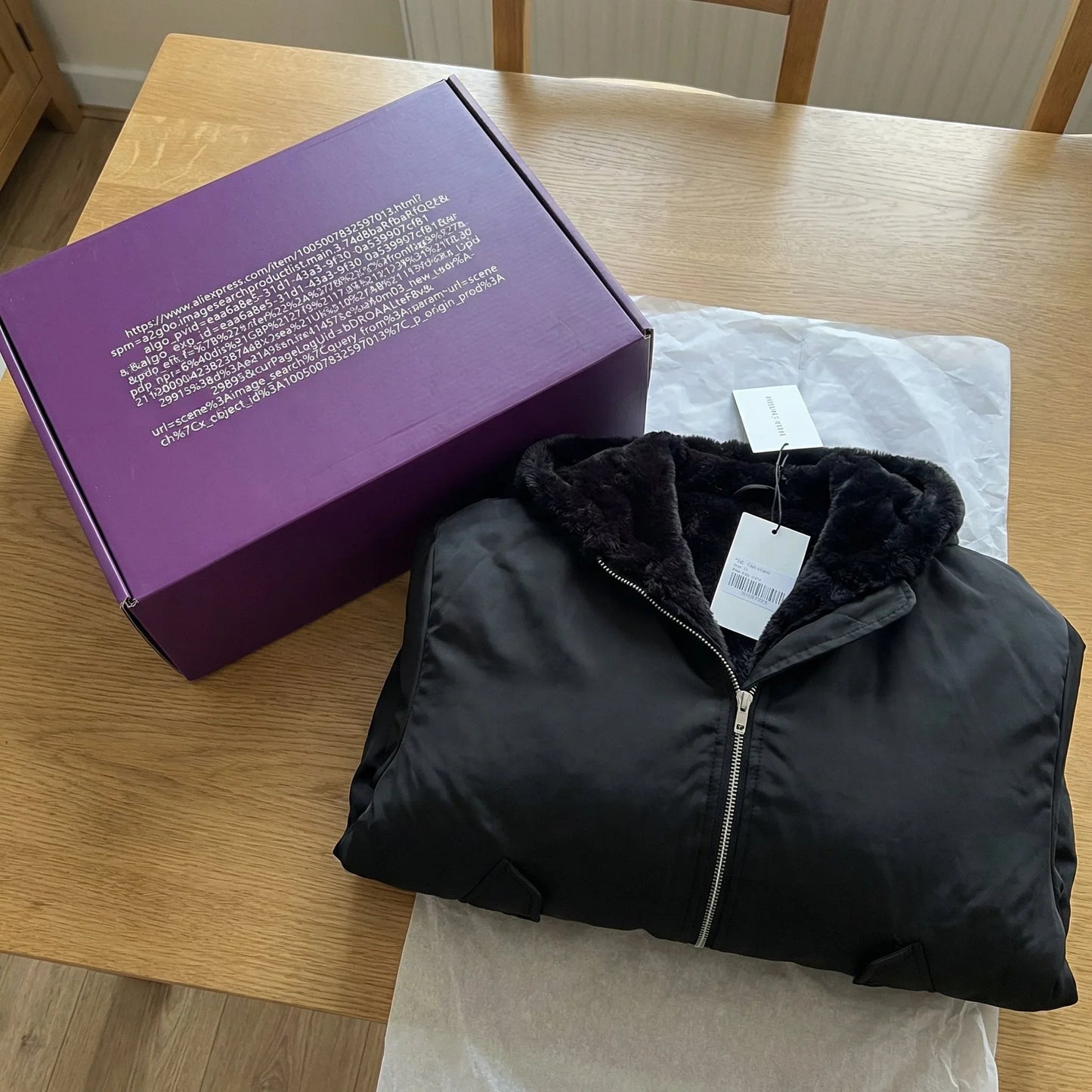 Veste Oversize Doublure Polaire Style Coréen