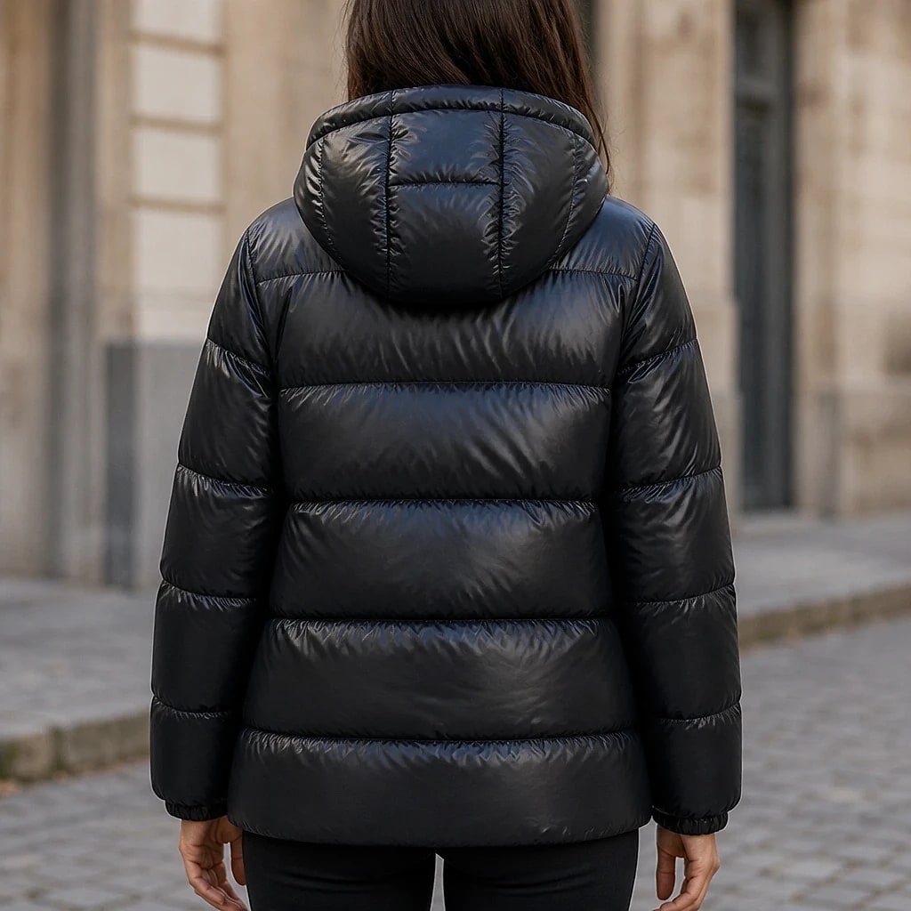 Veste Matelassée Femme Slim Brillante