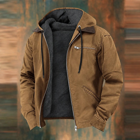 Victor – Veste Cuir Élégante Moderne